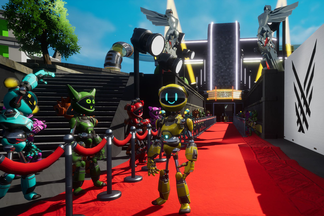 The Game Awards Live Red Carpet on Core Games by Corsair Studios. Metaverse, web3, nfts, core games, fortnite creative, unreal engine, roblox.